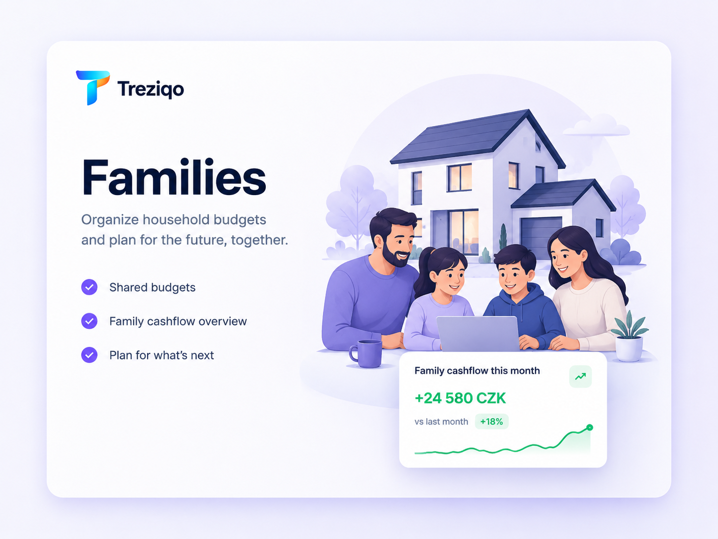 For families — shared finances, allowance, plan for the future.