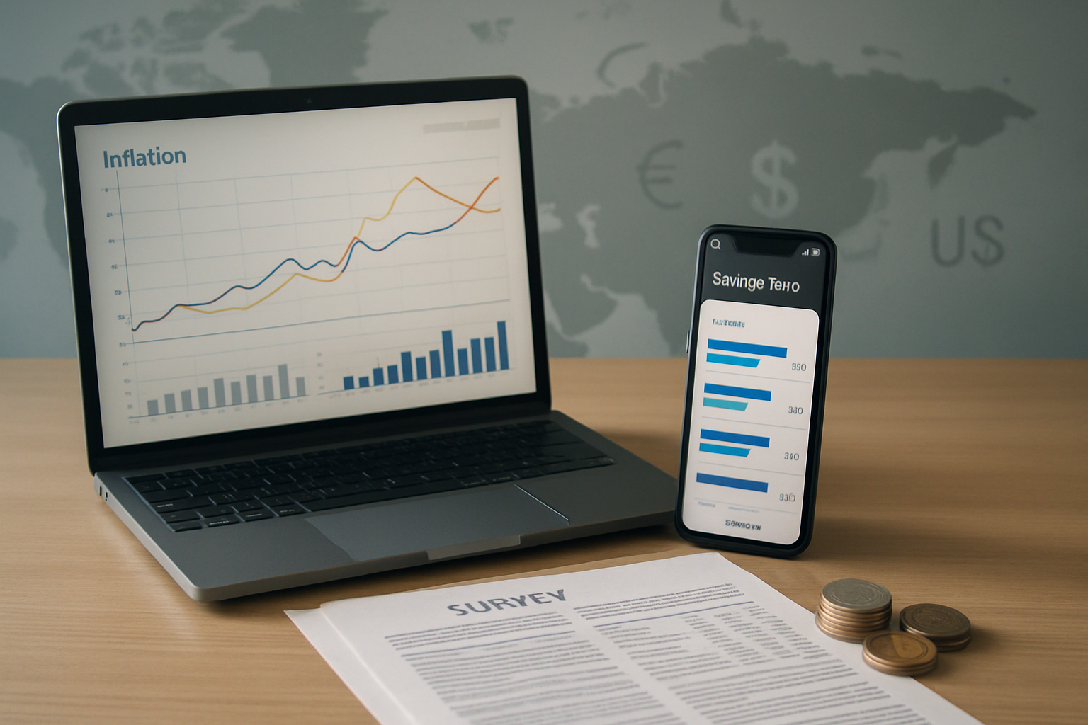 ECB zveřejnila nová spotřebitelská očekávání pro eurozónu, zatímco americká data o inflaci a trhu práce komplikují výhled Fedu. Co to znamená pro váš rozpočet?