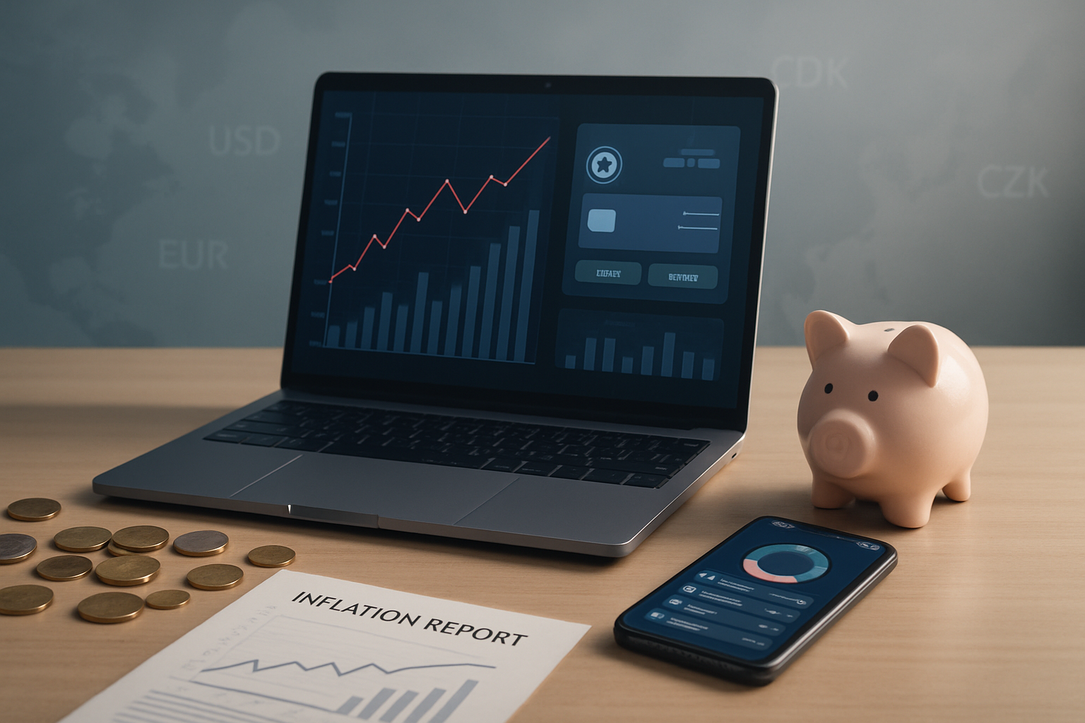 Americká inflace v červnu nečekaně klesla, ECB vybrala partnery pro digitální euro a BIS varuje před prasknutím AI bubliny. Co to znamená pro váš rozpočet?